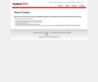 Keybank.com(Banking, Credit Cards, Mortgages, and Loans) Screenshot