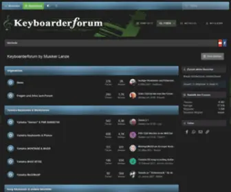 Keyboarder-Forum.de(Keyboarderforum by Musiker Lanze) Screenshot