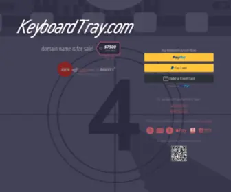 Keyboardtray.com(KeyboardTray.com Shopping) Screenshot