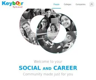 Keyboor.com(Key to connect) Screenshot