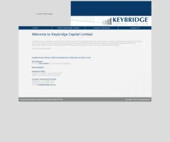 Keybridge.com.au(Keybridge Capital Limited) Screenshot