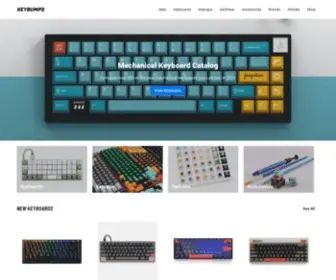 Keybumps.com(Custom Mechanical Keyboards) Screenshot