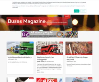 Keybuses.com(Buses Magazine) Screenshot