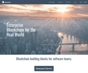 Keychain.io(The Key to Accelerating Your Digital Value Chain) Screenshot