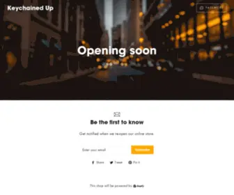 Keychainedup.com(Keychained Up) Screenshot