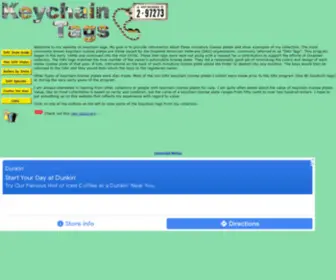 Keychaintags.com(Keychain License Plates) Screenshot