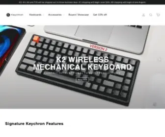 Keychron.com(Mechanical Keyboards for Mac) Screenshot