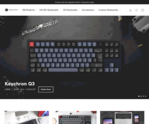 Keychron.uk(Keychron Bluetooth Wireless Mechanical Keyboard for Mac Window) Screenshot