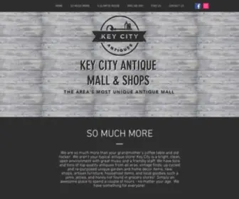 Keycityantiques.com(Key City Antiques) Screenshot