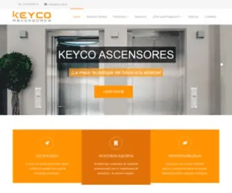 Keyco.com.ec(Keyco Asensores) Screenshot