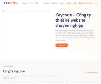 Keycode.us(Công ty thiết kế website và dịch vụ SEO uy tín) Screenshot