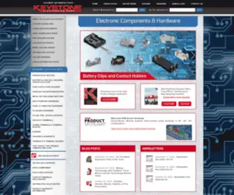 Keyelco.com(Keystone Electronics Corp) Screenshot