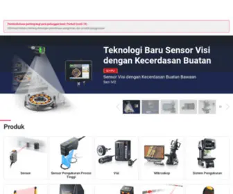 Keyence.co.id(KEYENCE INDONESIA) Screenshot