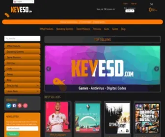 Keyesd.com(Digital licensing provider) Screenshot