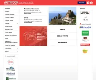Keyevent.org(NUTRICON) Screenshot