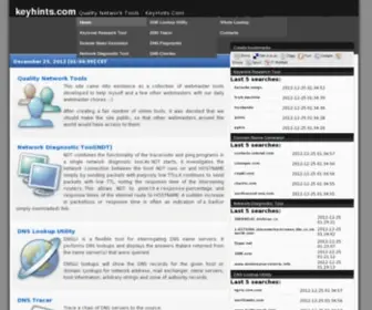 Keyhints.com(Network Tools) Screenshot