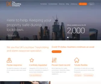 Keyholding.com(The Keyholding Company) Screenshot