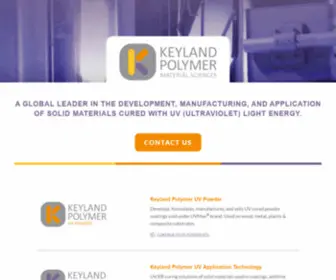 Keylandpolymer.com(Keyland Polymer Material Sciences) Screenshot