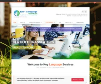 Keylanguageservices.com(Key Language Services) Screenshot