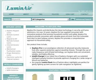 Keylesspro.com(Keyless locks and home security) Screenshot