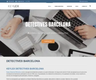 Keylex.es(Detectives Barcelona) Screenshot