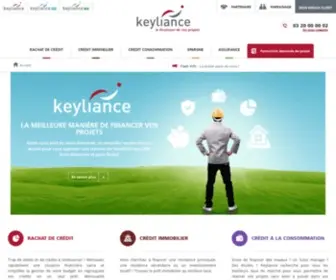 Keyliance.fr(Rachat de crédits en France & Outre) Screenshot