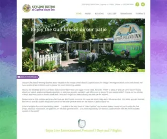 Keylimebistrocaptiva.com(Nestled in the middle of the Historic Captiva Island Inn Village) Screenshot