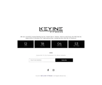 Keylinefitwear.com(Womens Activewear) Screenshot