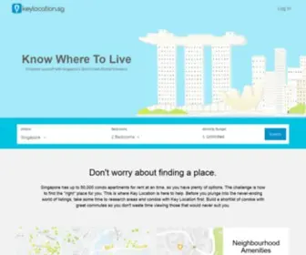 Keylocation.sg(Singapore Condo Apartments for Rent) Screenshot