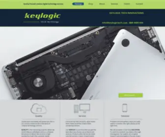 Keylogictech.com(Desktop & Laptop Sales and Service) Screenshot