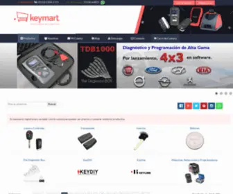 Keymart.com.mx(Máquinas duplicadoras de llaves) Screenshot