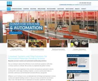 Keymas.co.uk(Conveyor Systems) Screenshot