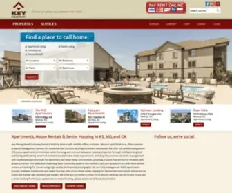 KeymGmt.com(Apartments, Houses & Senior Rentals) Screenshot