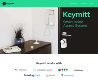 Keymitt.com(Keymitt smart lock) Screenshot