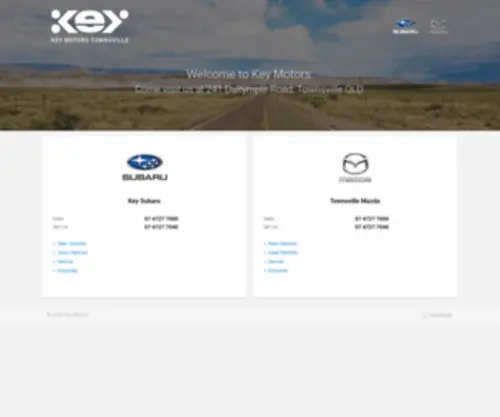 Keymotors.com.au(Key Motors) Screenshot