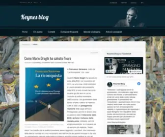 Keynesblog.com(Keynes blog) Screenshot