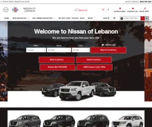 Keynissannh.com(Key Nissan of Lebanon) Screenshot