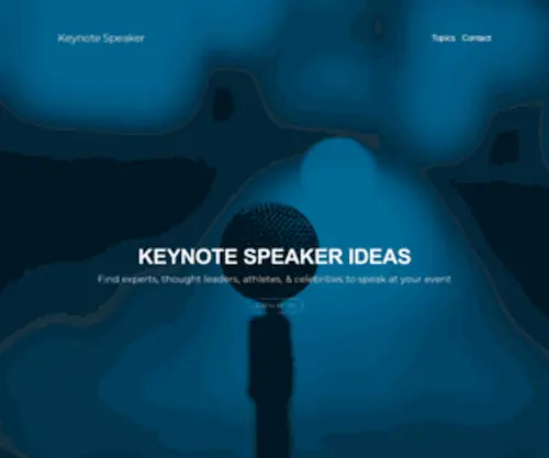 Keynotespeakers.info(Keynotespeakers info) Screenshot