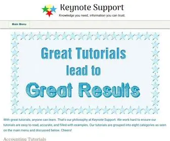 Keynotesupport.com(Keynote Support) Screenshot