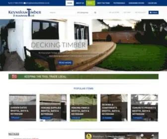Keynshamtimber.co.uk(Timber Merchants Bristol) Screenshot