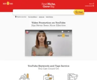 Keyntag.com(YouTube Tag Generator and Optimizer) Screenshot