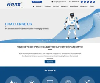 Keyoperation.in(Key Operation & Electrocomponents Private Limited) Screenshot