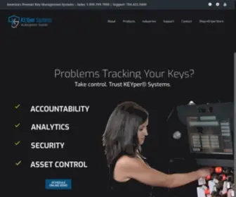 Keypersystems.com(Key Management Company) Screenshot