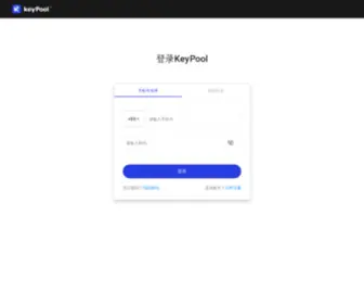 Keypool.com(KeyPool是Keystore旗下的基于Filecoin网) Screenshot