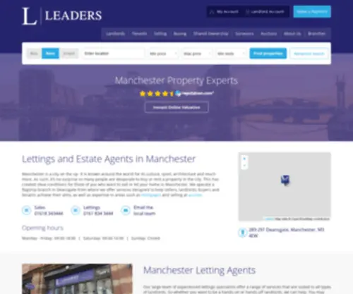 Keypropertiesuk.com(Properties to Rent in Manchester) Screenshot