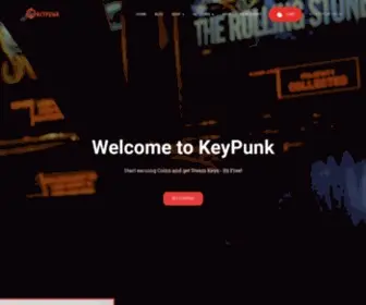 Keypunk.com(Access to the best games) Screenshot