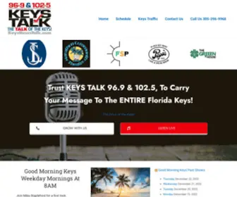 Keys-News.com(TALK Radio Show of the Florida Keys) Screenshot