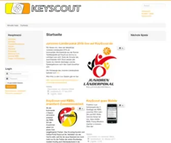 Keyscout.de(ÖBL) Screenshot