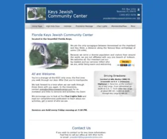 Keysjewishcenter.com(Home Page) Screenshot