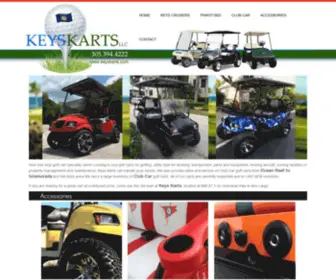 Keyskarts.com(Keys Karts) Screenshot